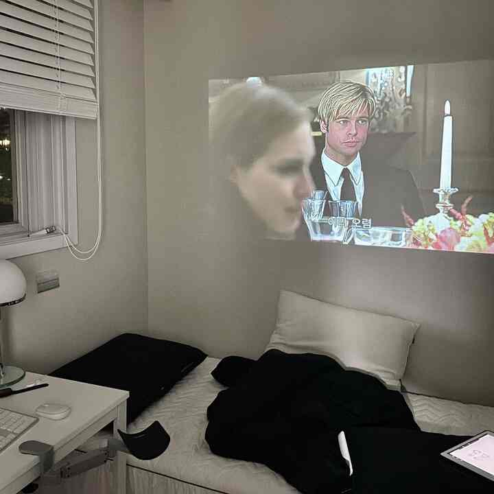 この味にミニビームで映画見たら？ 
本物の2番目の画質2番目の画面サイズの映画館はありません。 
