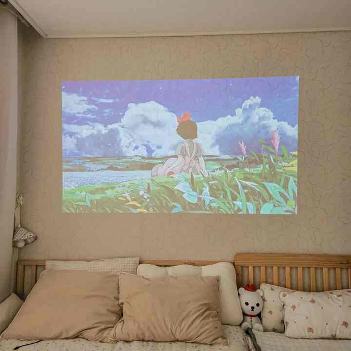 子供部屋でアニメーションを入れてくれるので静かでいい！