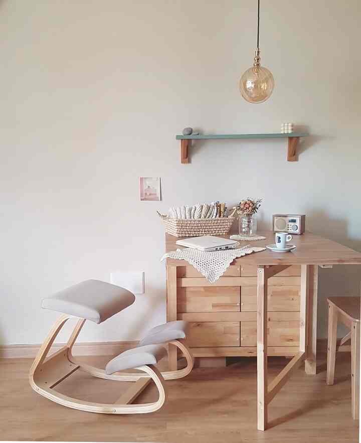 I have a dining table in one corner of the living room and use it as a dining space. I mainly use it for meals, but I also use it as a study desk for my child or a computer workstation. ^^ Since it's a small house, I use every space for multiple purposes. :D