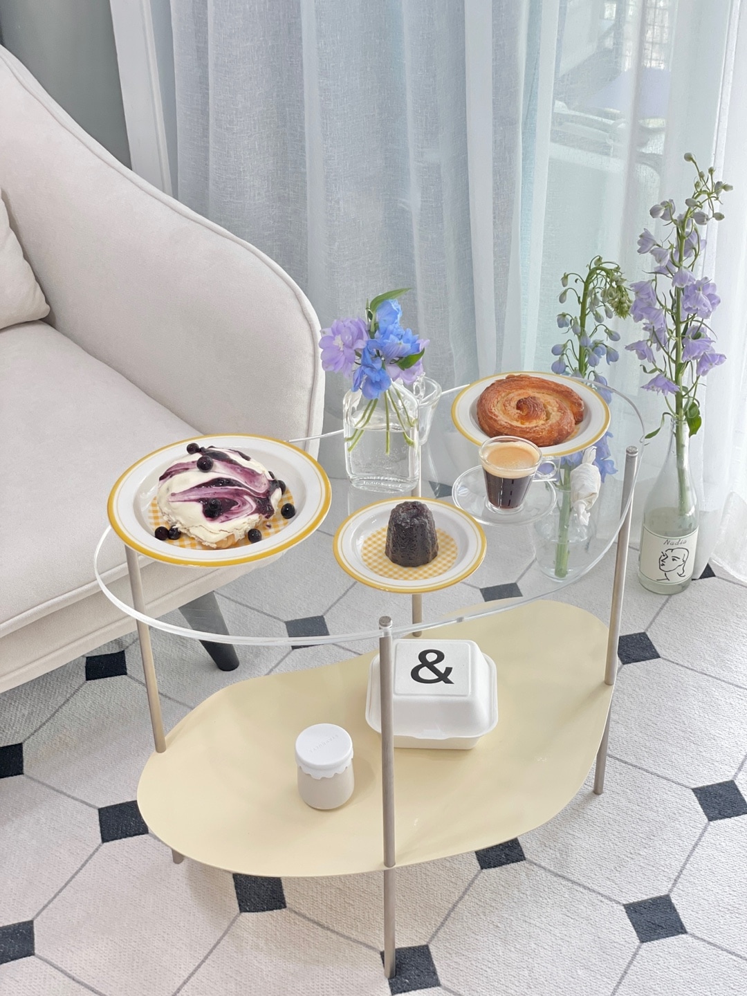 Coucou Retro Charm Dinner Plate - 9