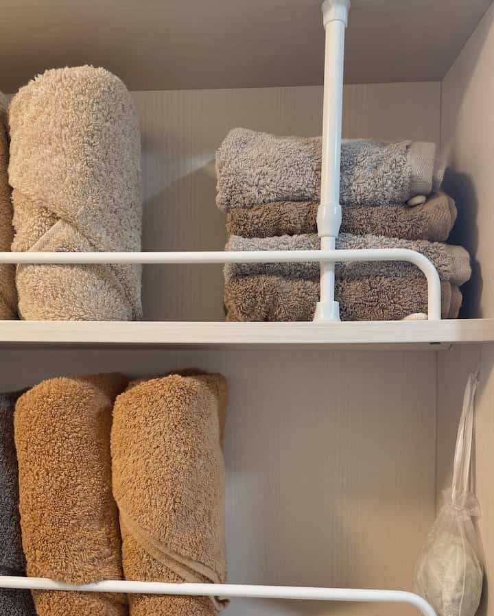 HOTEL TOWEL 220g 10枚セット［7色］を使ったコーディネート 2