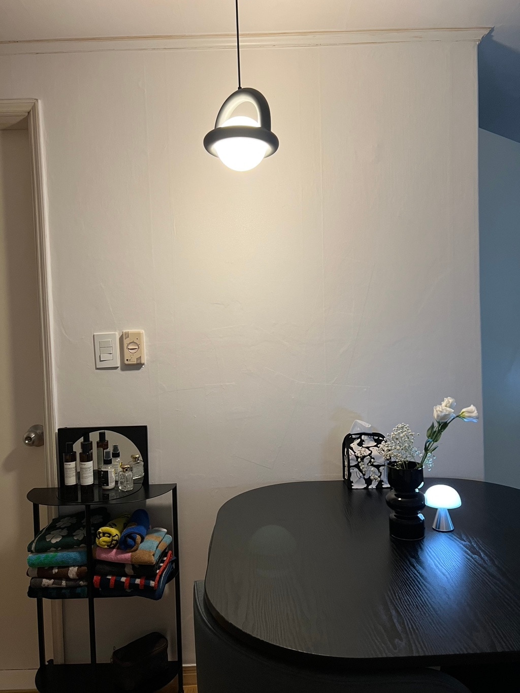 Warm Colorblock Check Hand Towel user photo