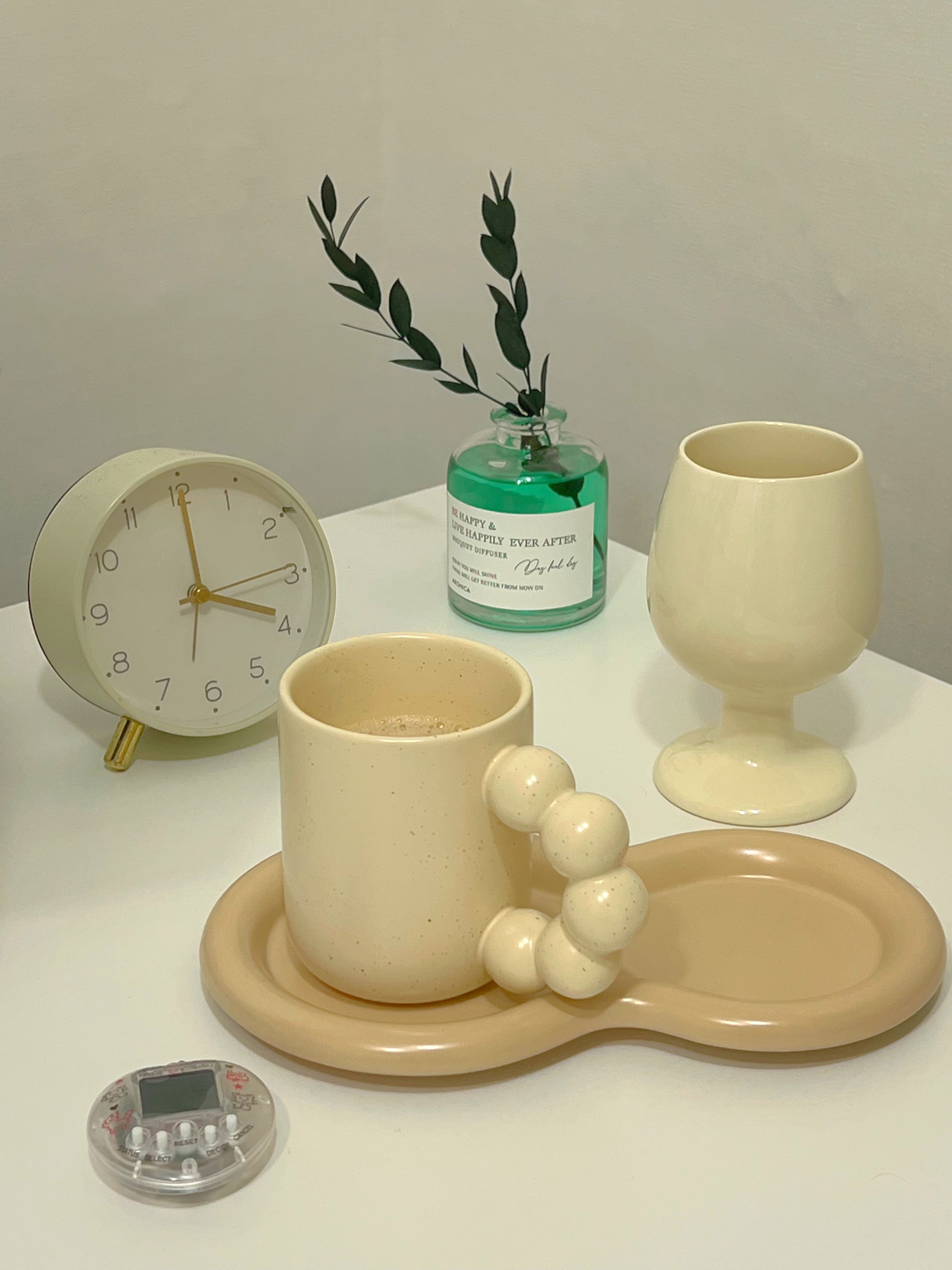 Rounded Donut Handle Coffee Cup Set user photo
