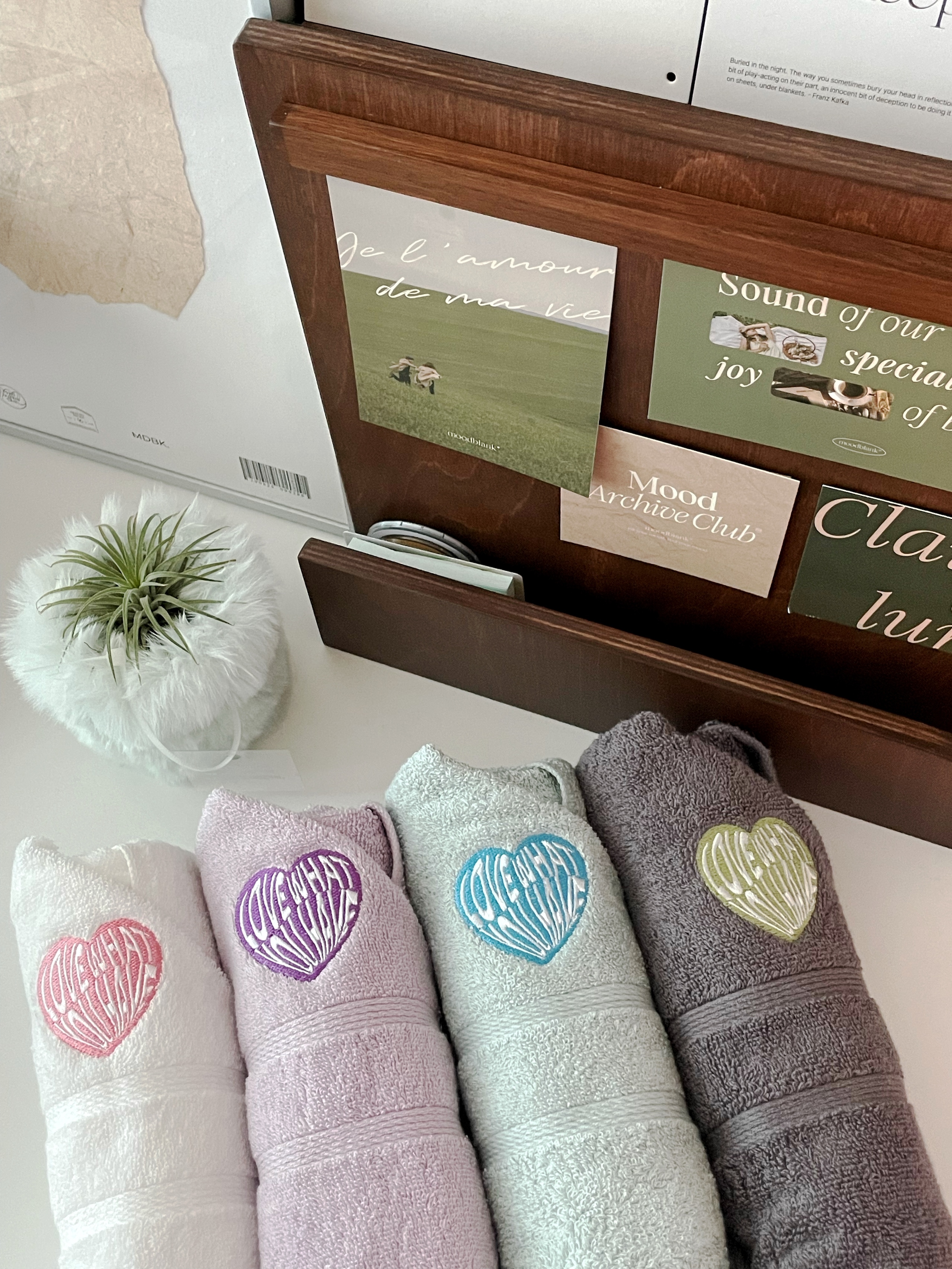 Heart Embroidery Kitsch Towel Set (10-Pack) user photo