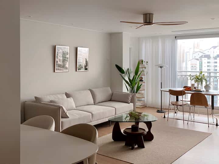 フェイクグリーン バナナの木［3サイズ］を使ったコーディネート 2