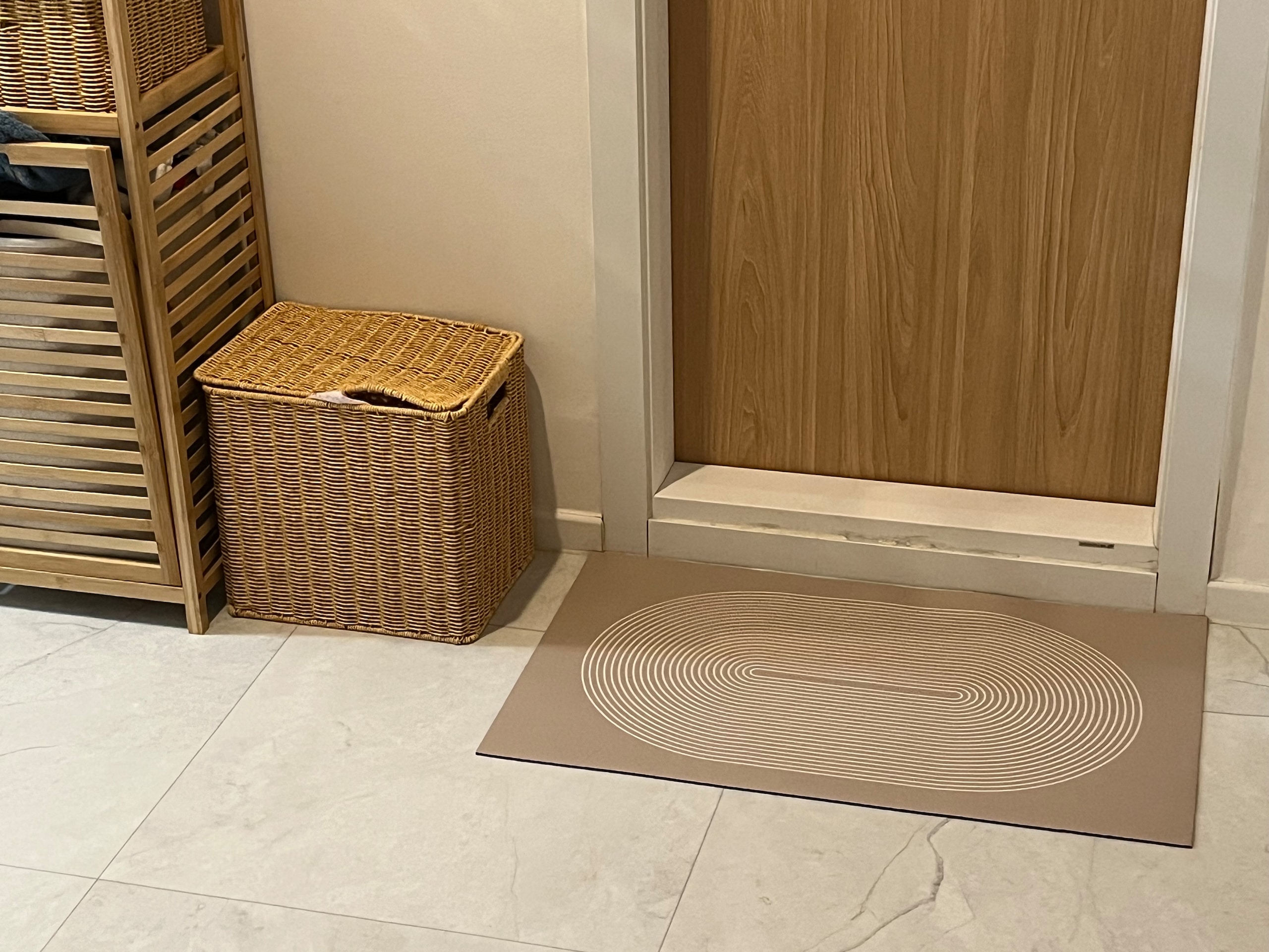 Geometric Washable Diatomite Kitchen Mat user photo