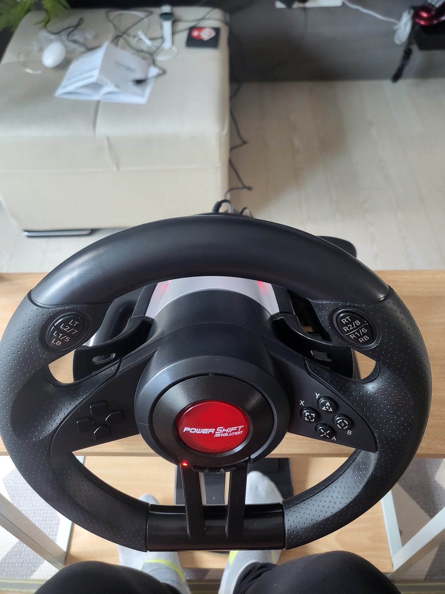 컨트롤러 > 파워시프트 레볼루션 레이싱휠 PC PS4 XBOX SWITCH | 오늘의집 쇼핑