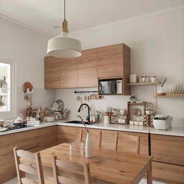 Rumah Open Space Berwarna Netral