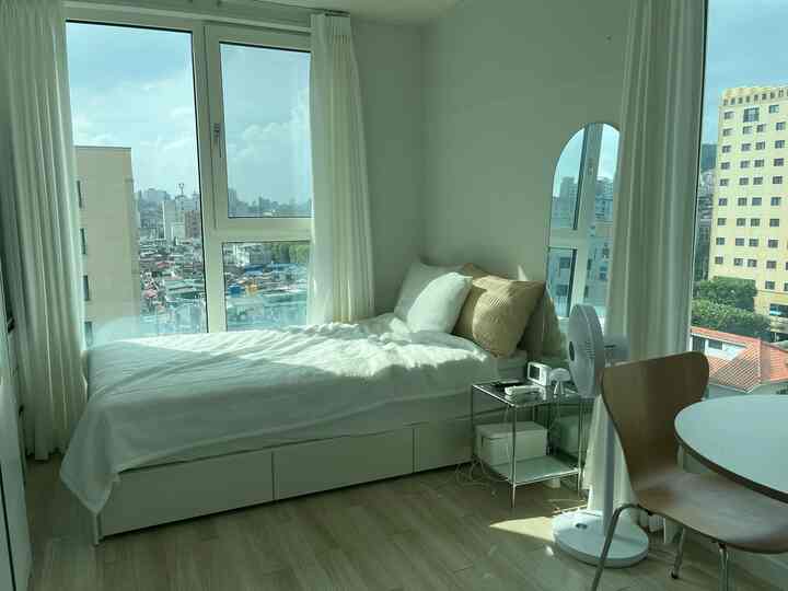 🇰🇷 リアルな1Rの部屋づくり：省スペースとコスパ高家具がテーマ