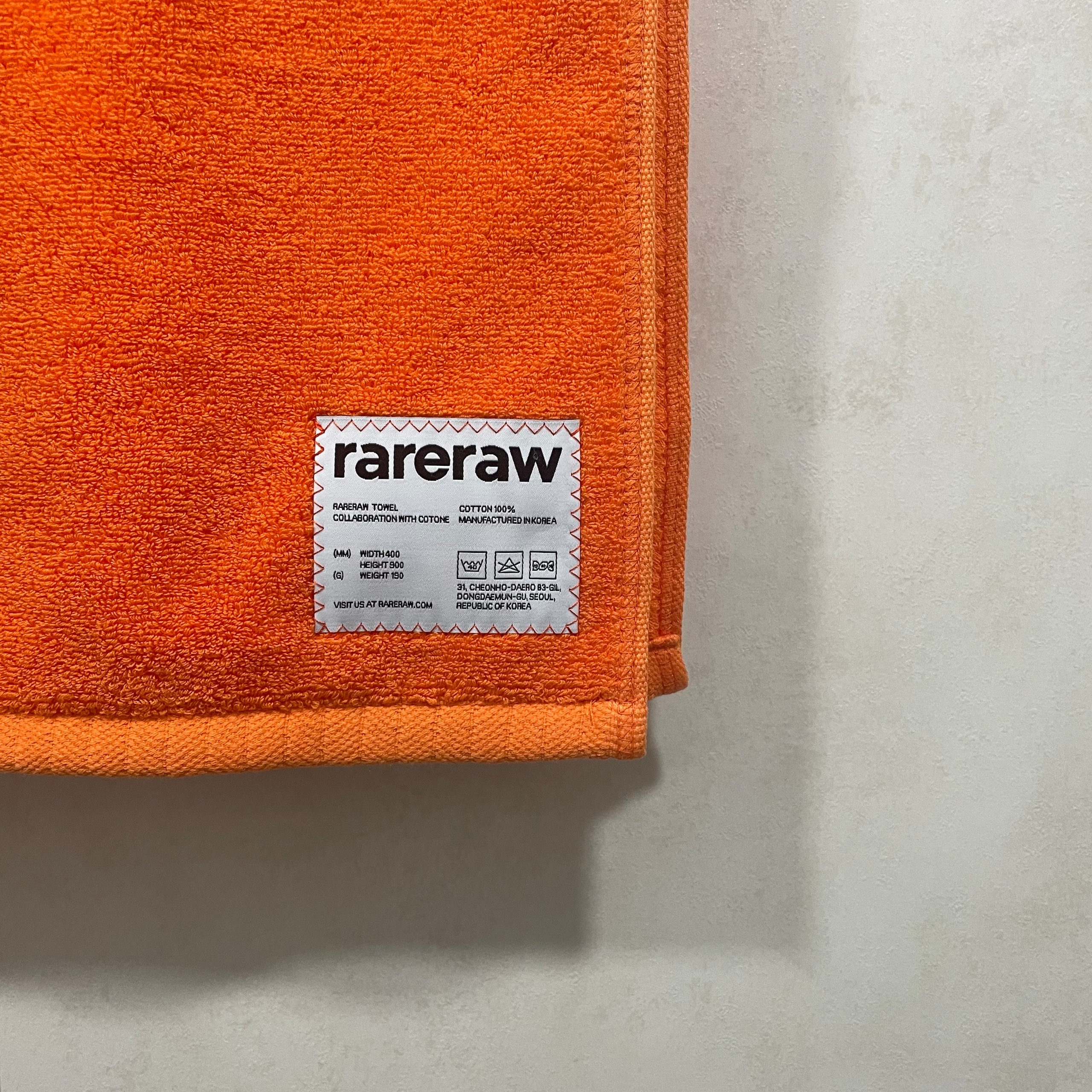 Rareraw Color Pop Cotton Bath Towel user photo