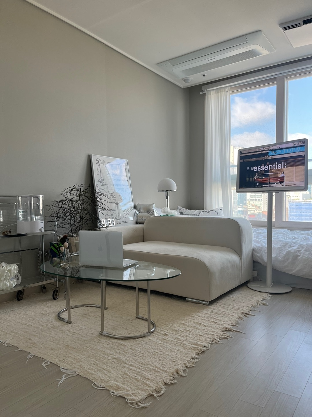 Natural Cotton Fringe Rug user photo