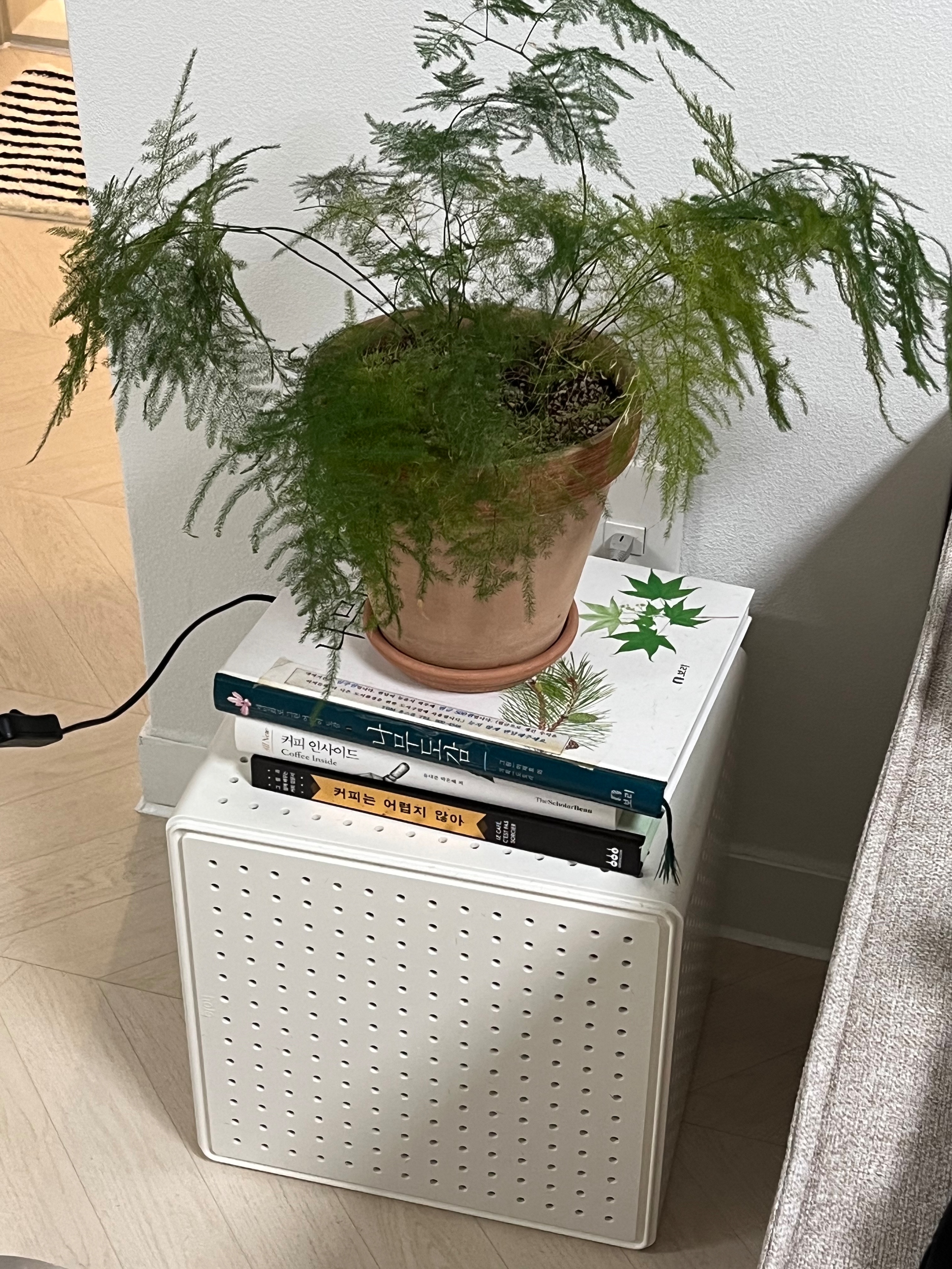 Pegboard Cable-Hiding Storage Cube user photo