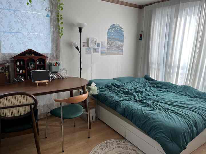 🇰🇷 1DKの有効活用：仕切りを設置してウォークインクローゼットを作る方法