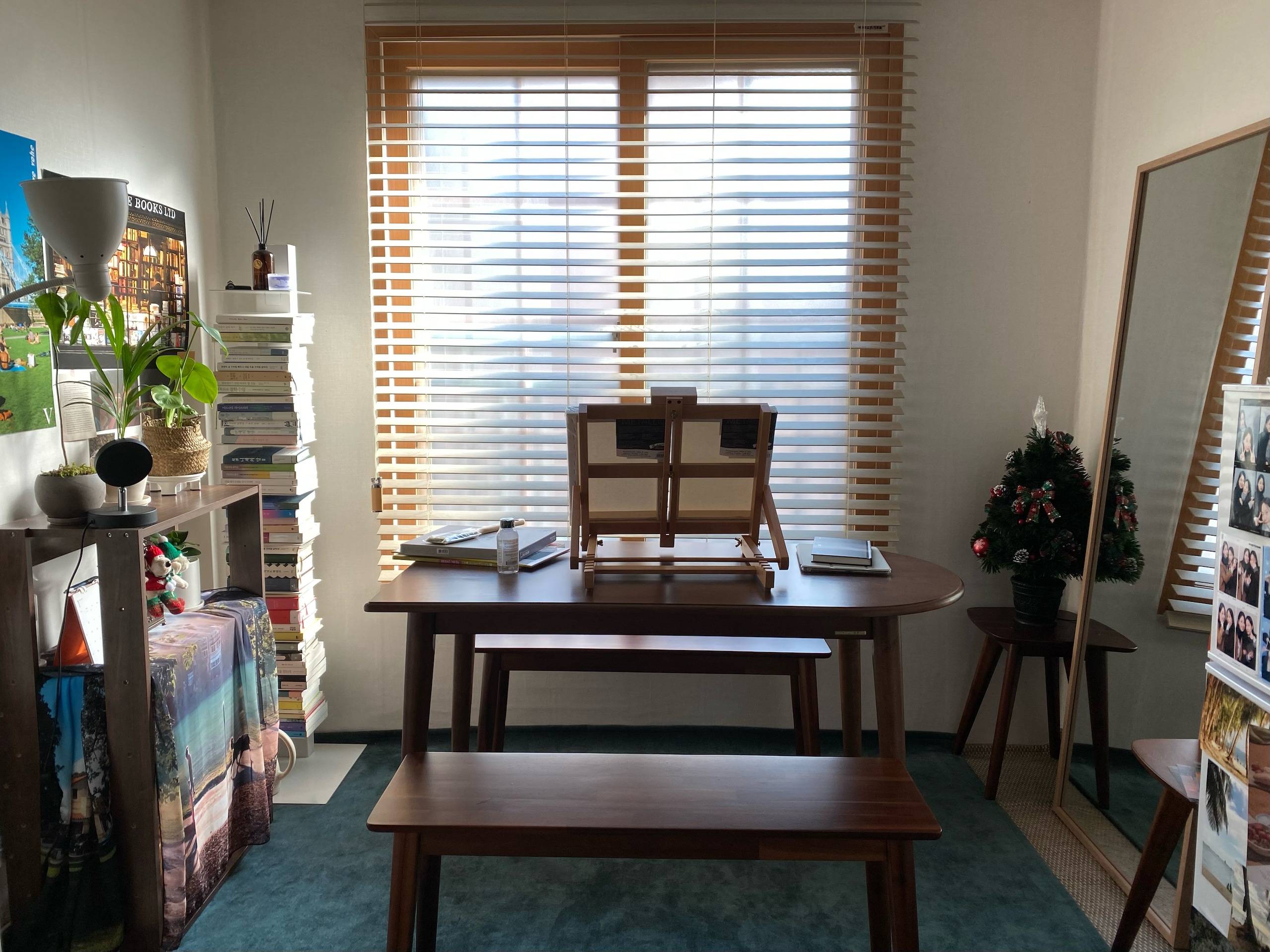 Walnut Half Oval Dining Table user photo