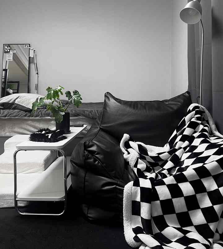 🇰🇷 1DKで一人暮らし：モノトーンスタイルで部屋が垢抜けた！