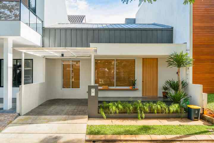 Rumah Satu Lantai Pasangan Muda di Bintaro
