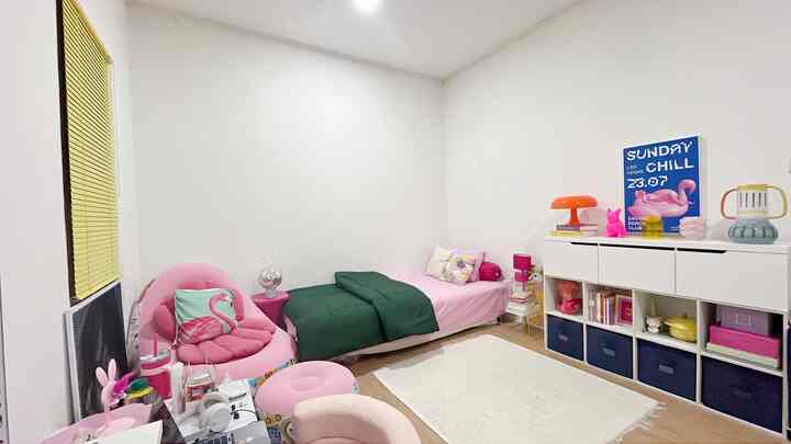 Kamar Warna-Warni Milik Content Creator