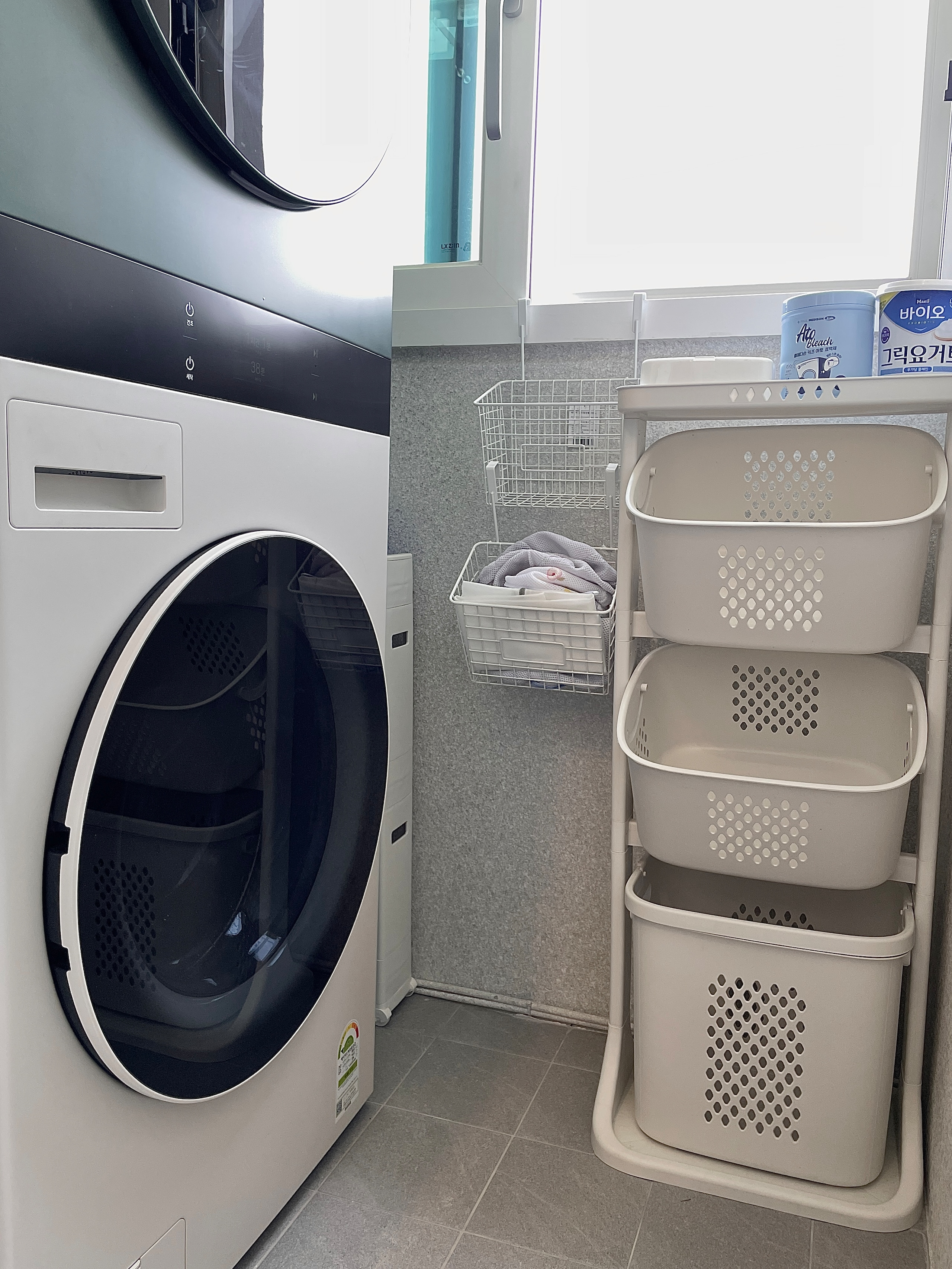3-Tier Laundry Basket Cart user photo