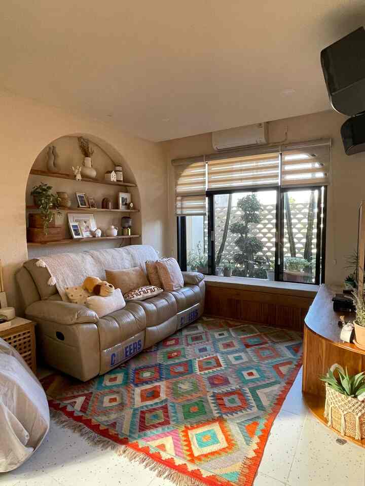 Rumah Mediterranean Warna Warni di Bali