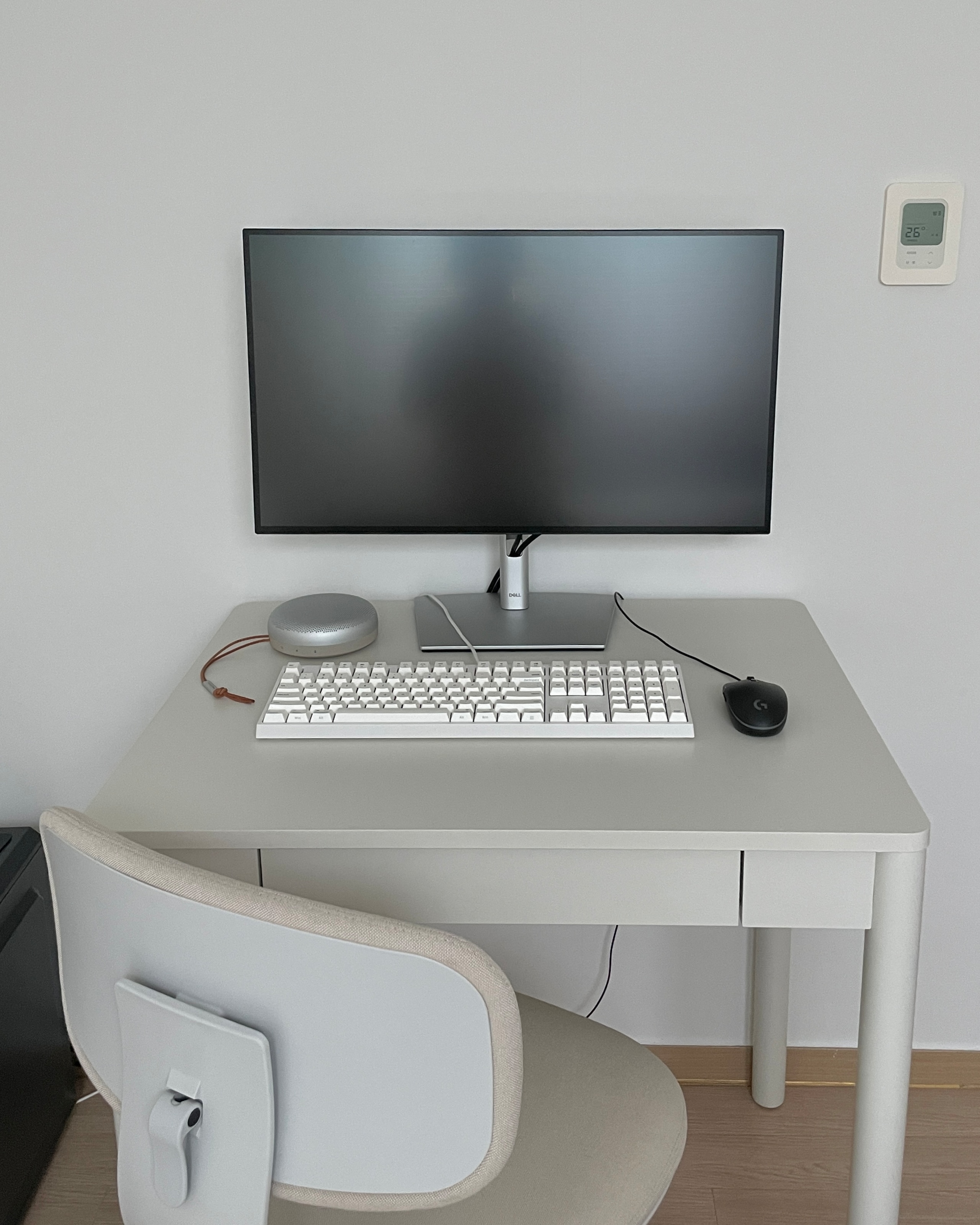 IKEA TONSTAD トンスタード デスク, オフホワイト, 75x60 cm | デスク