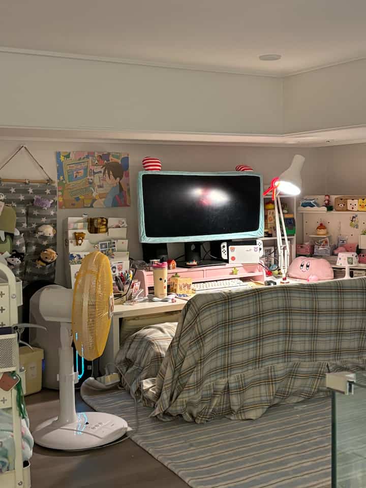 ファブリック ソファベッド［3色・3サイズ］を使ったコーディネート 1