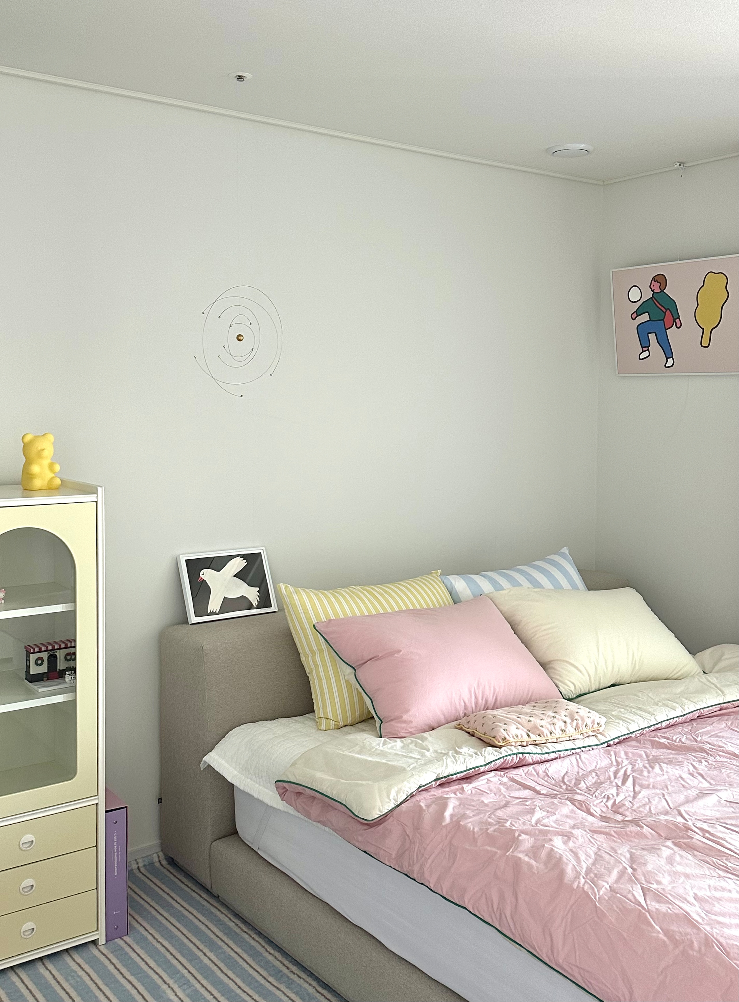 Blue Stripe Bedside Rug user photo