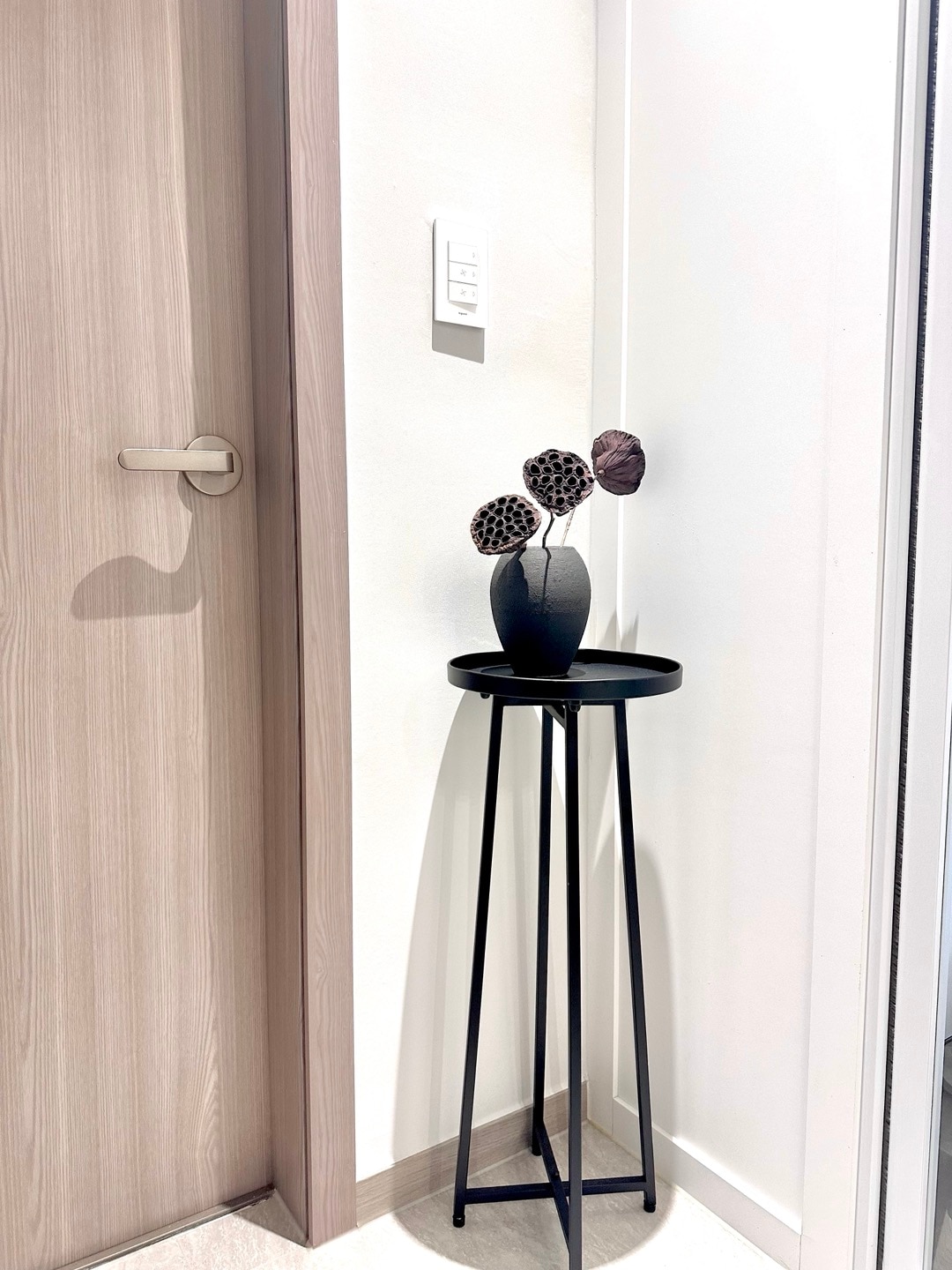Slim Tall Metal Accent Table user photo