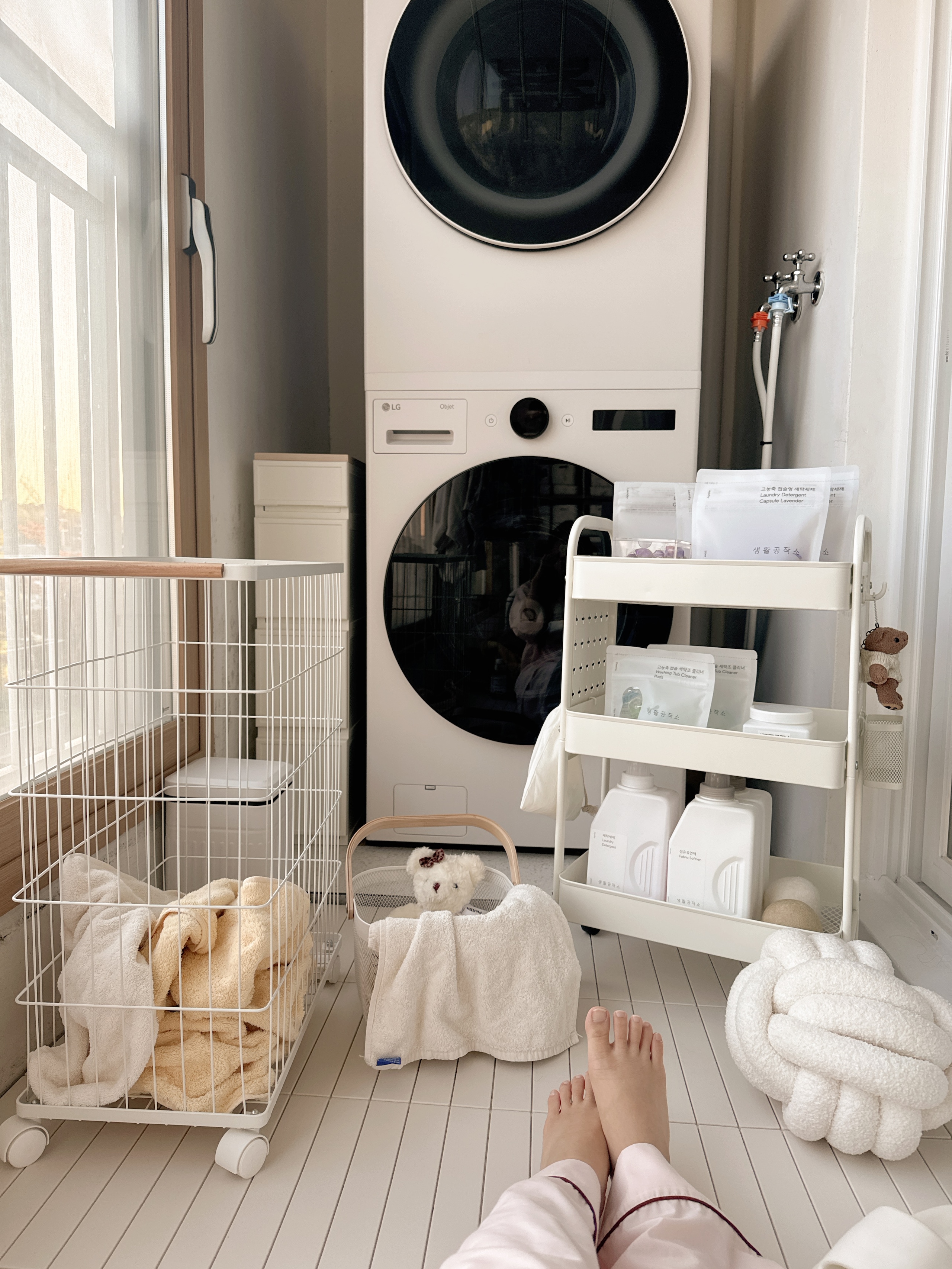 Kinsley Pegboard Utility Trolley Cart user photo