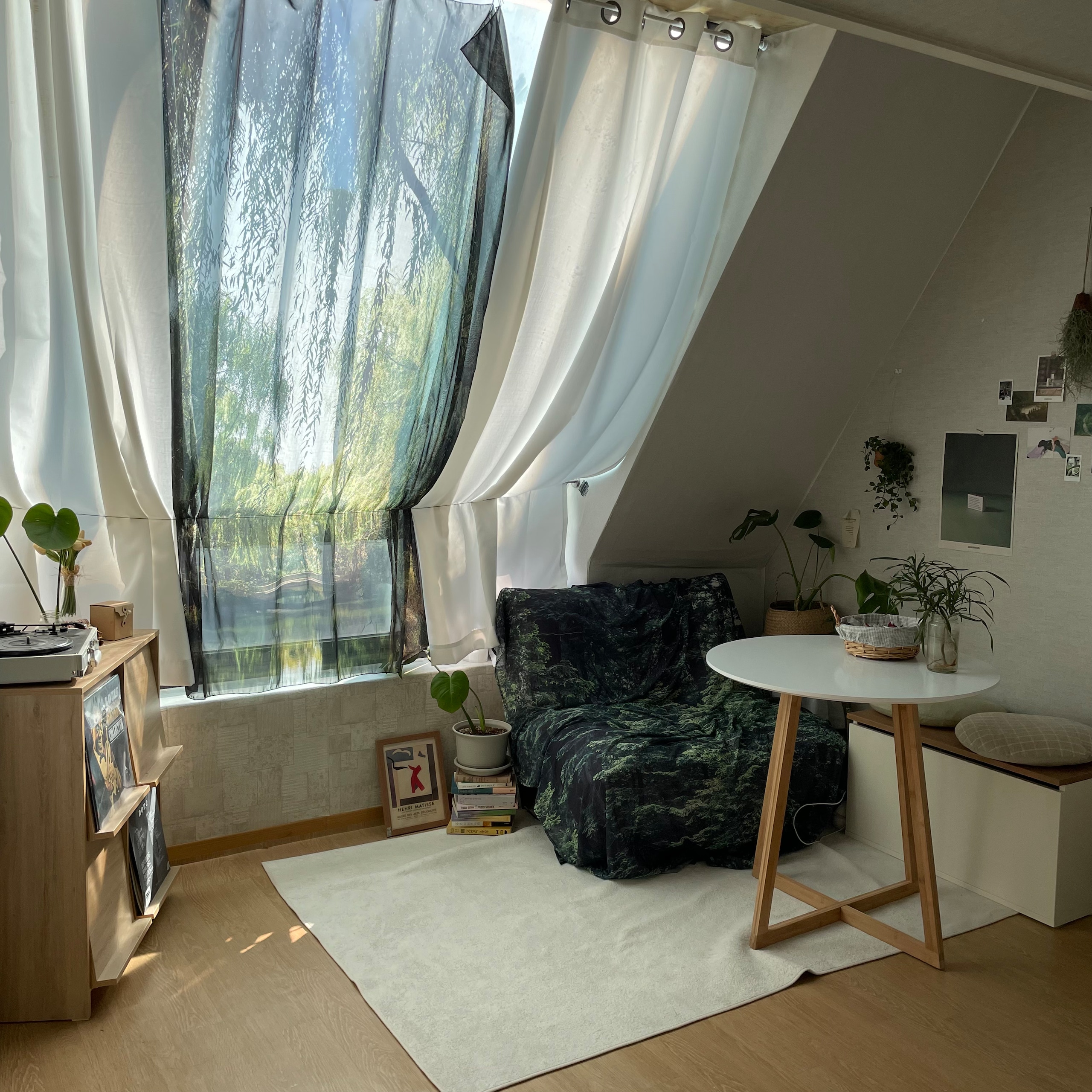 Wooden Flip-Front Storage Cabinet user photo