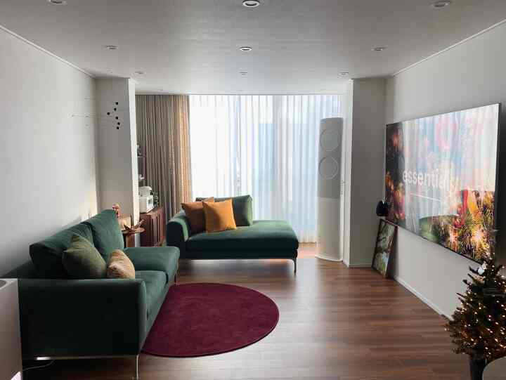 🇰🇷 ホワイト&ウッドにグリーンのポイント💚新居をご紹介