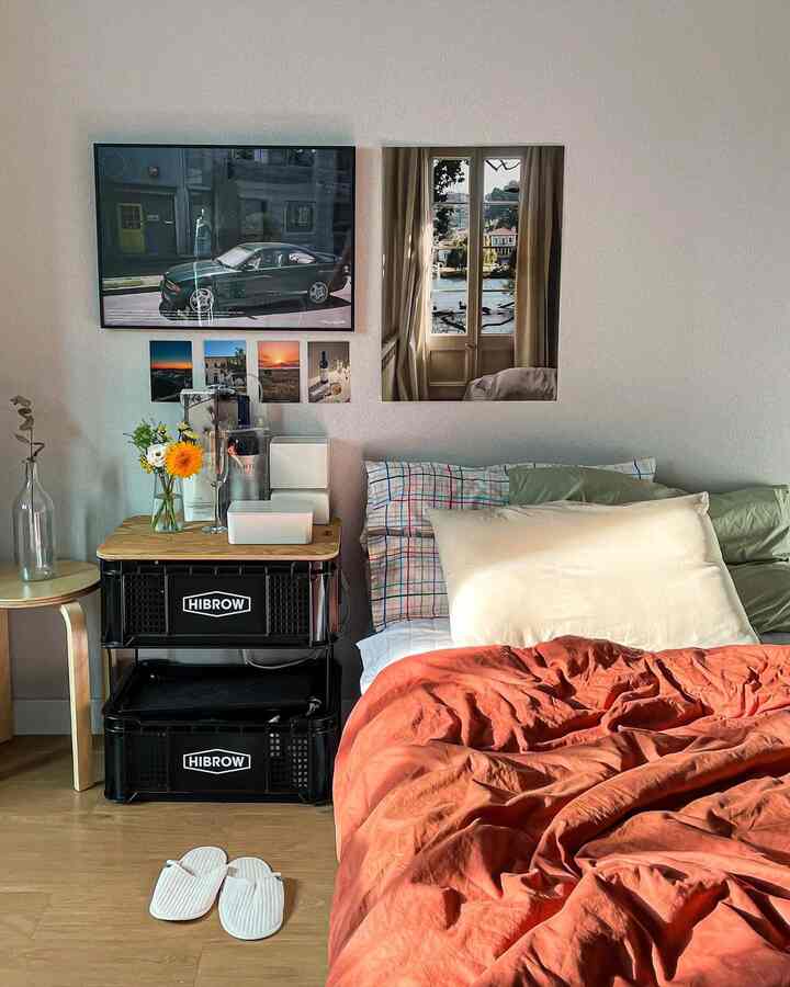 FOUND COTTON 布団カバー［4色・2サイズ］を使ったコーディネート 3