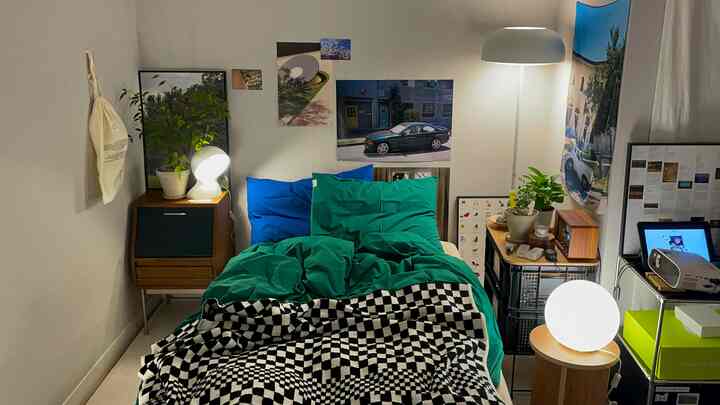 🇰🇷 ラグとベッドに変化を。ワンルームを賢くコーディネート