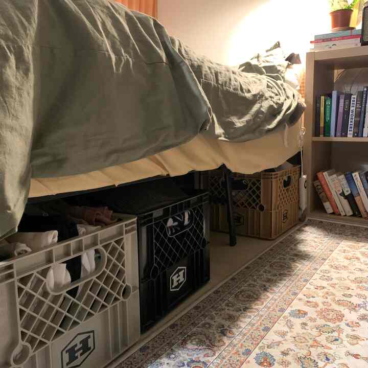 FOUND COTTON 布団カバー［4色・2サイズ］を使ったコーディネート 2