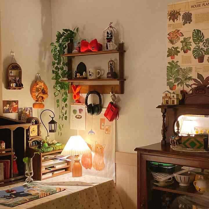 🇰🇷 ジブリ映画の一場面！素敵なヴィンテージインテリア