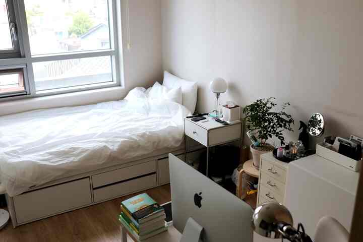 🇰🇷 シンプルライフが反映されたワンルームインテリア