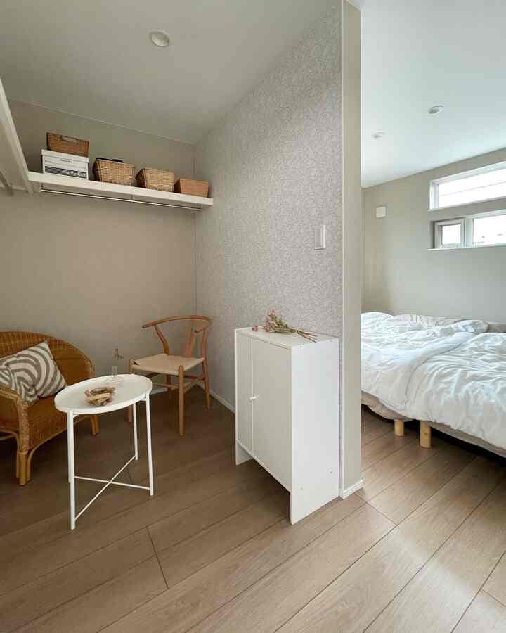 🇯🇵 個々のスペースが広々とした余白ある空間づくり