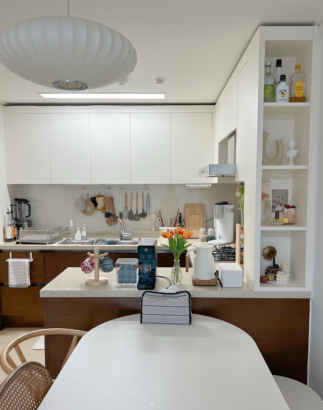 Adjustable Stainless Steel Dish Drying Rack user photo