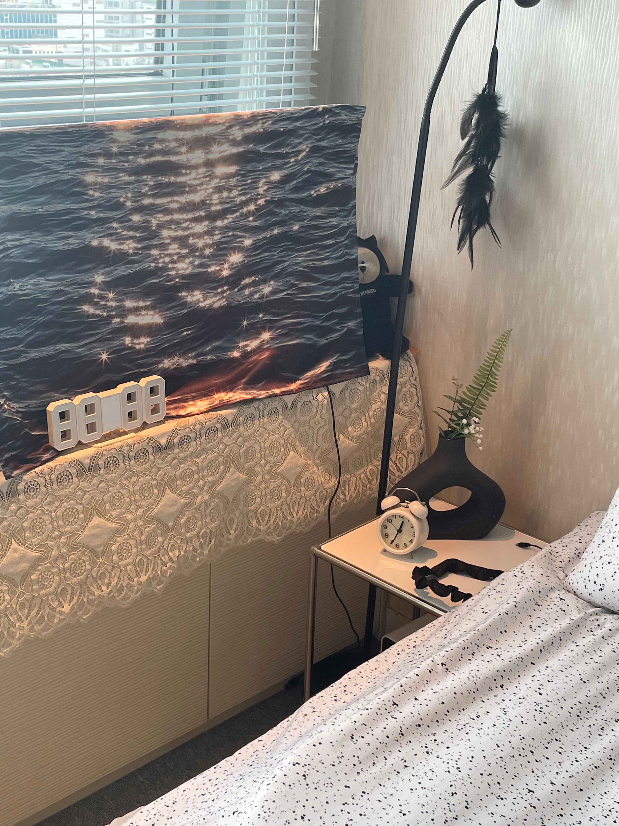 2 Tier Sqaure DIY Modular Storage Side Table user photo