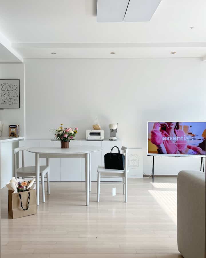 🇰🇷 夫婦の2LDKマンション暮らし：テイストはホワイト