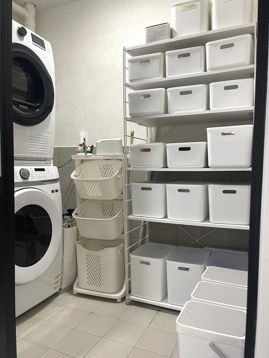 3-Tier Laundry Basket Cart user photo