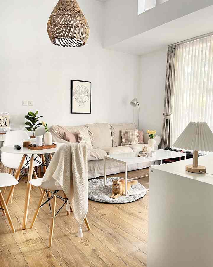 Inspirasi rumah White & Woody