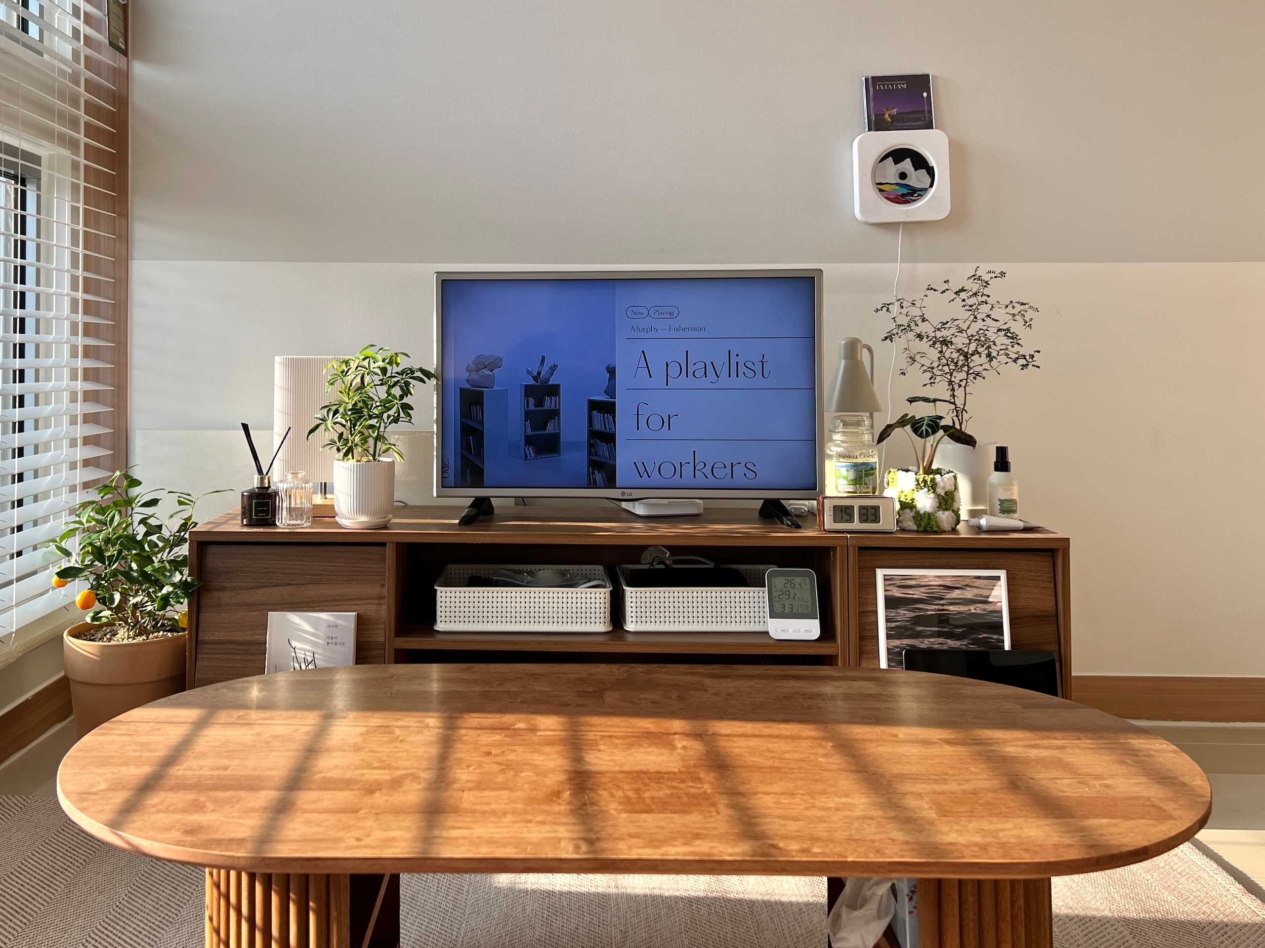 Wooden Bedside Table with Front Magazine Rack user photo