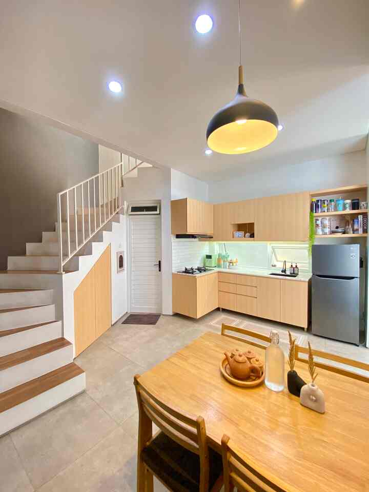 Rumah Berbentuk Zigzag yang Lucu