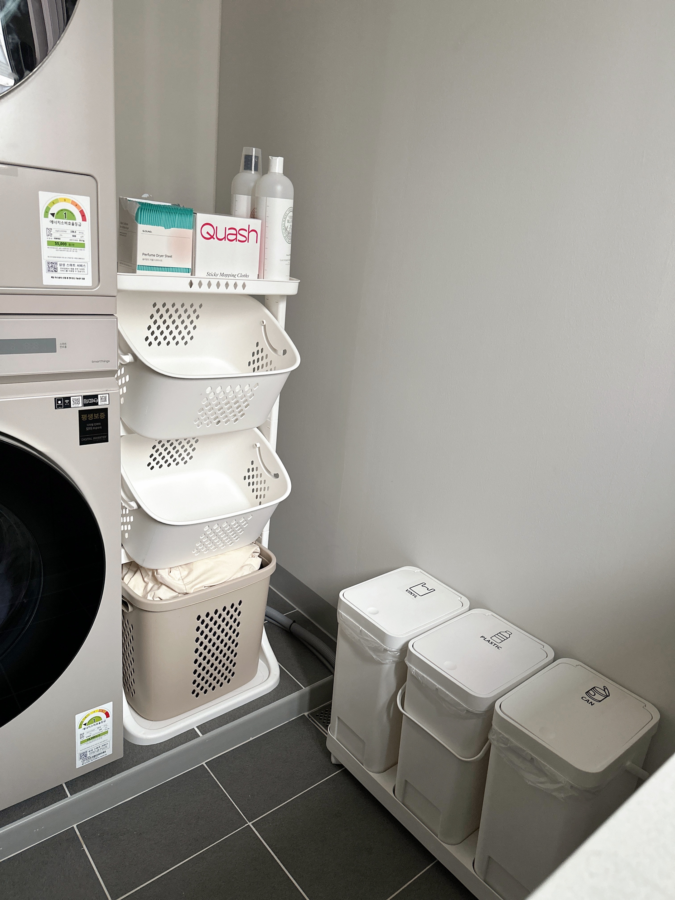 3-Tier Laundry Basket Cart user photo