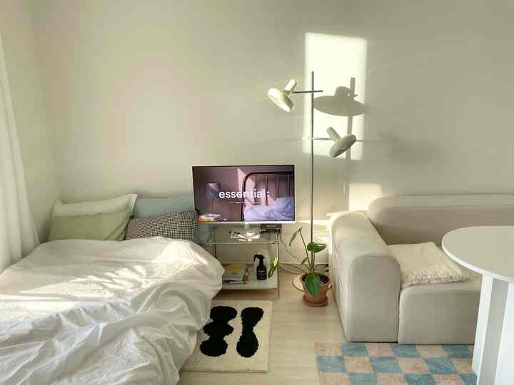 🇰🇷 実用的かつ好みの1R、白ｘユニークなアイテムに注目