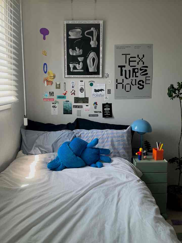 🇰🇷 キッチュな雰囲気が魅力！デザイナーの2LDKレイアウト