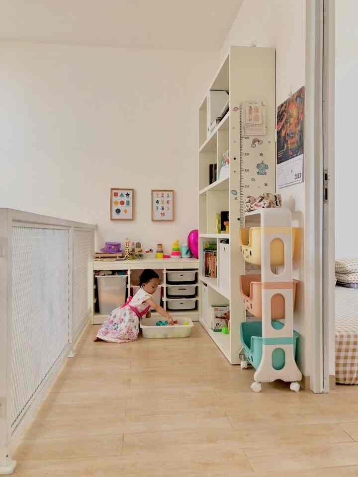 Sudut Bermain Anak di Selasar Rumah