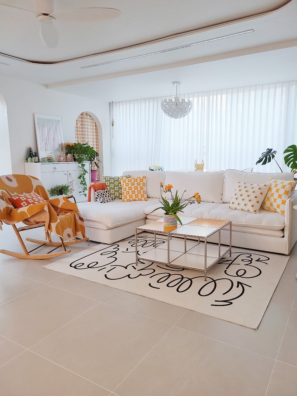 Doodle Pattern Area Rug user photo