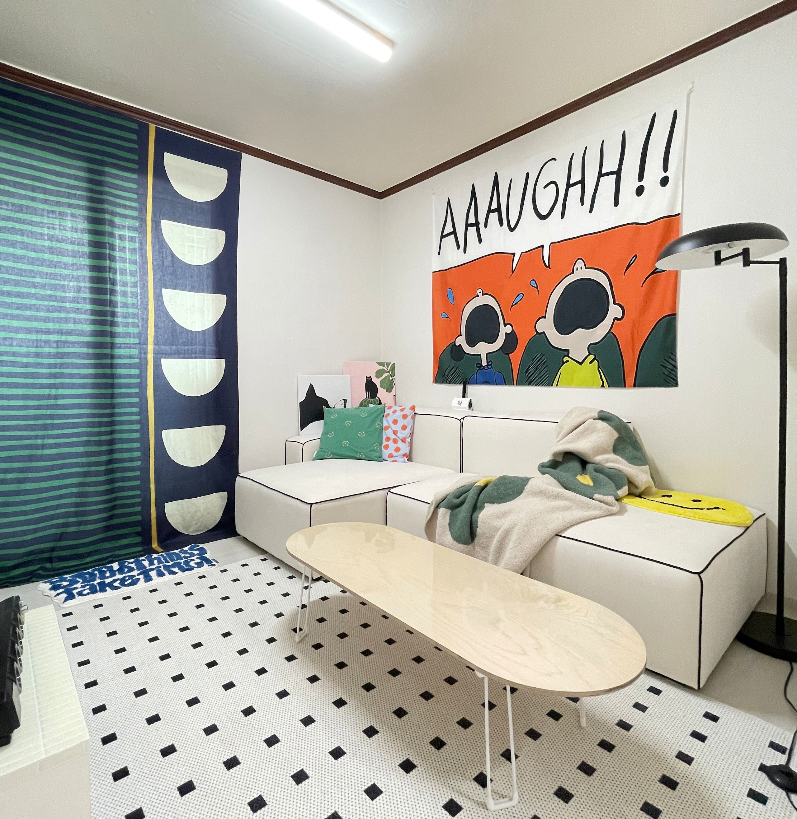 Good Things Take Time Tufted Mini Rug user photo