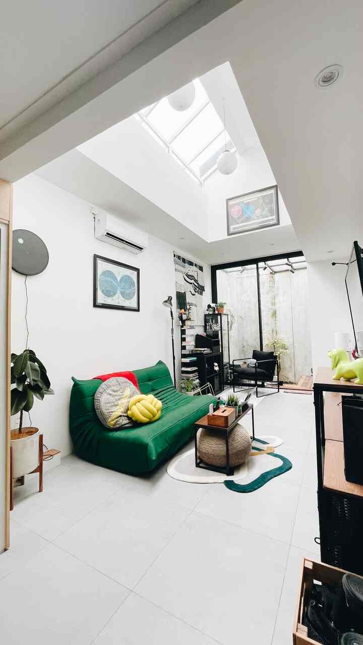 Rumah Artsy Milik Seorang Desainer